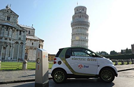 Mobilità sostenibile e elettrica a Pisa